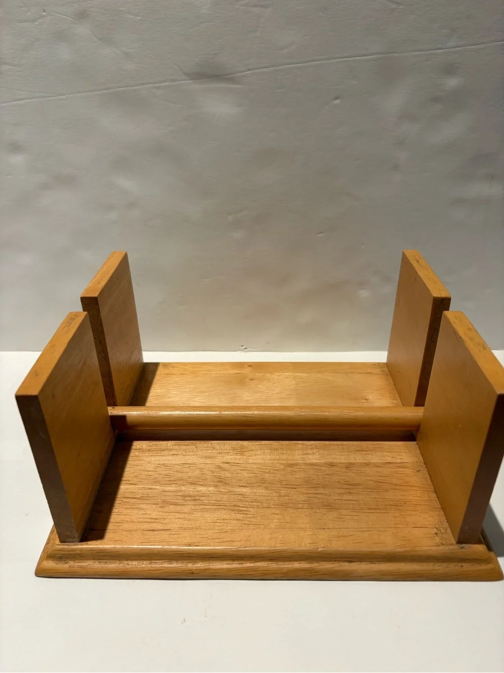 Noritake Vintage Garden Harvest Wood Napkin or Letter Holder - Natural Wood
